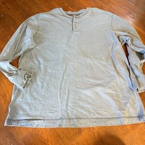 Outdoor Life Men’s Basic Long sleeve Henley - size XXL -